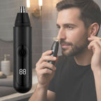 Per USB-C aufladbarer Nasen- und Ohrhaartrimmer, wasserdicht und leise