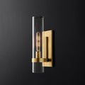 Enya Glass Cylinder Modern Wall Light | Fioriscas