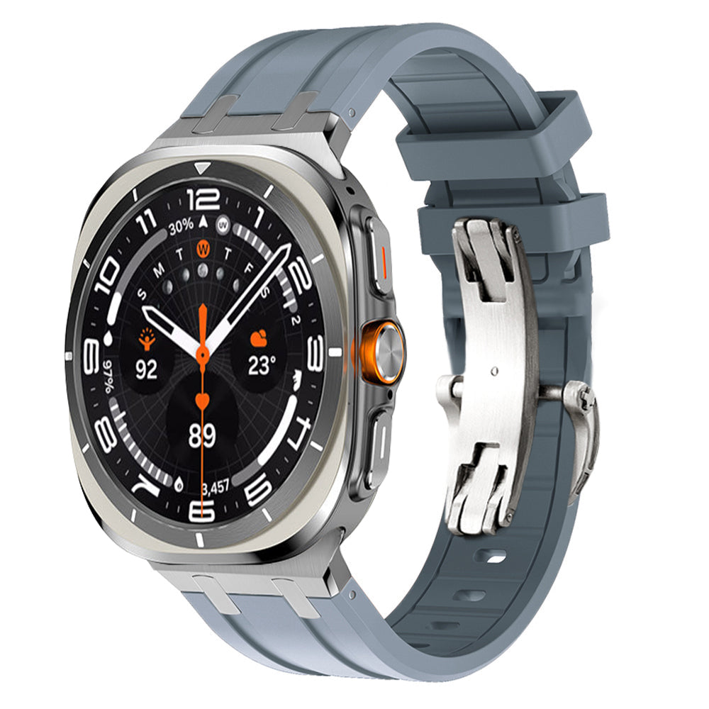 Pásek Samsung Watch Ultra, silný silikonový řemínek Kirrea s přezkou