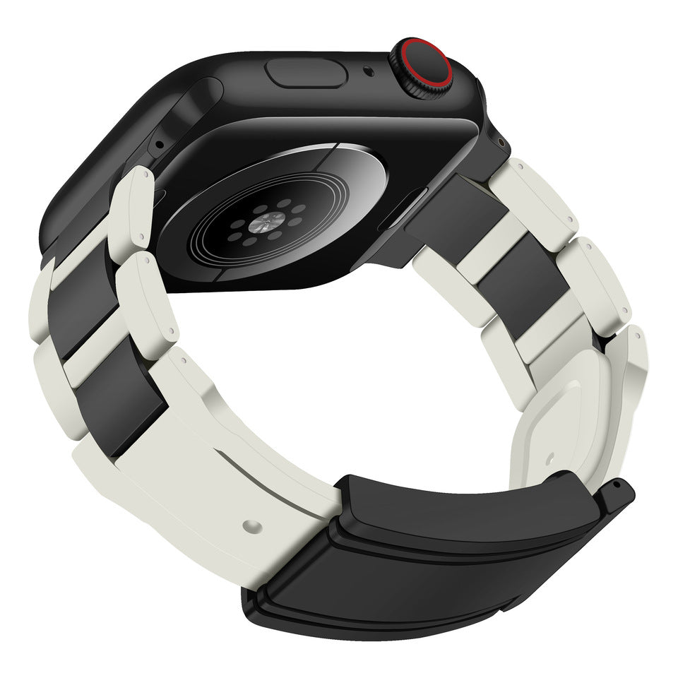 アップルウォッチバンド、Tライン磁気スナップストラップ、日常使いに最適
