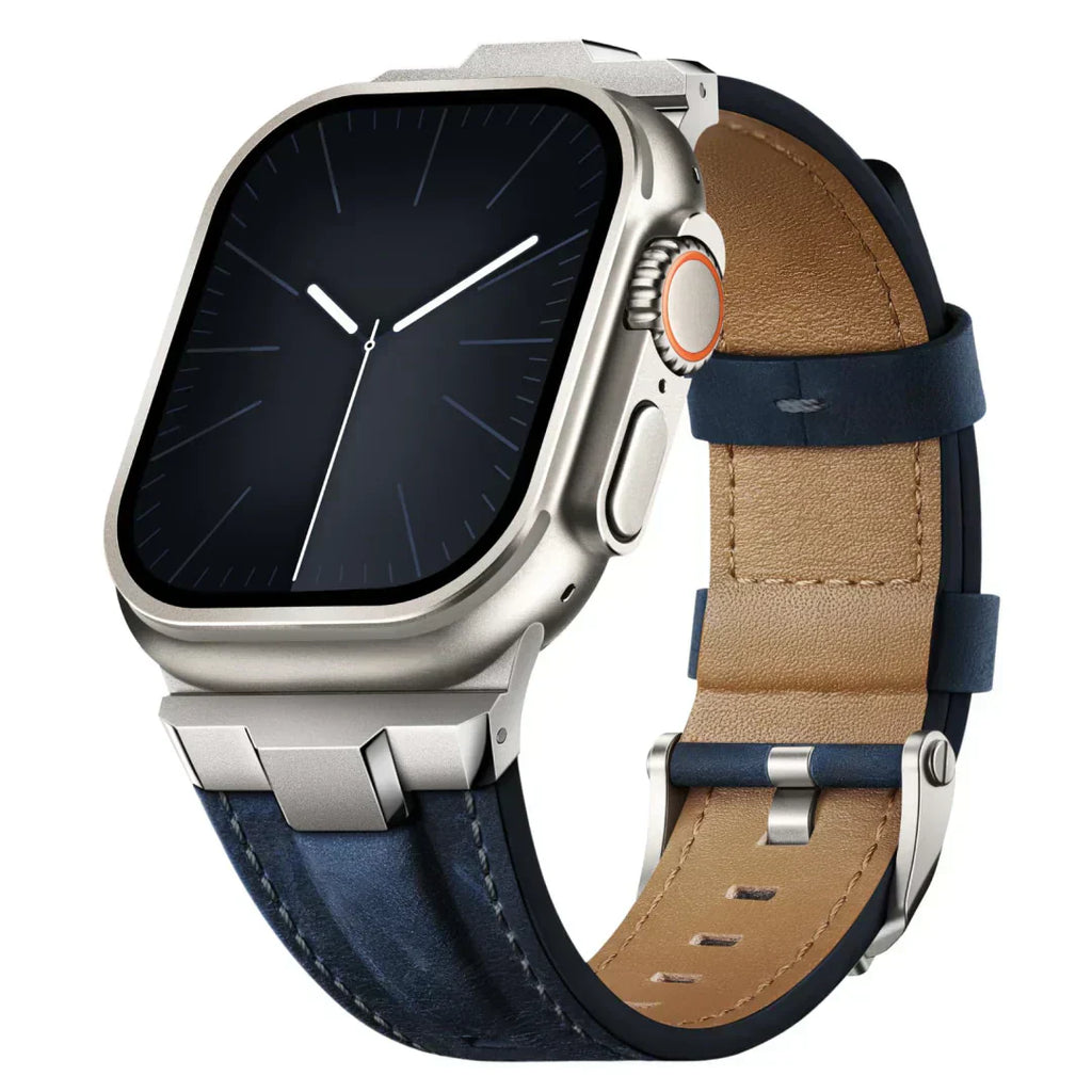 Wayfarer-Lederarmband für die Apple Watch, alltagstaugliches Outdoor-Armband