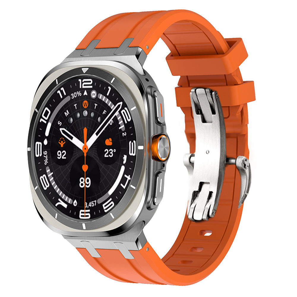 Pásek Samsung Watch Ultra, silný silikonový řemínek Kirrea s přezkou