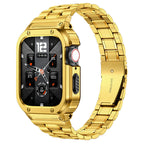 Avelon Stainless Steel Watch Case & Band Set For Apple Watch