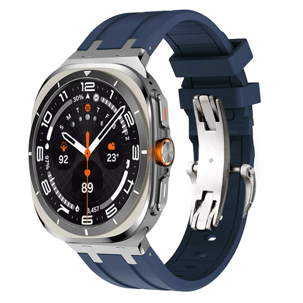 Pásek Samsung Watch Ultra, silný silikonový řemínek Kirrea s přezkou