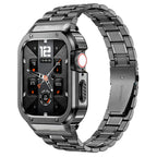 Avelon Stainless Steel Watch Case & Band Set For Apple Watch