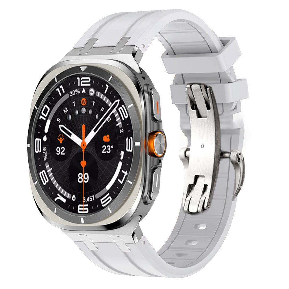 Pásek Samsung Watch Ultra, silný silikonový řemínek Kirrea s přezkou