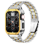 Avelon Stainless Steel Watch Case & Band Set For Apple Watch