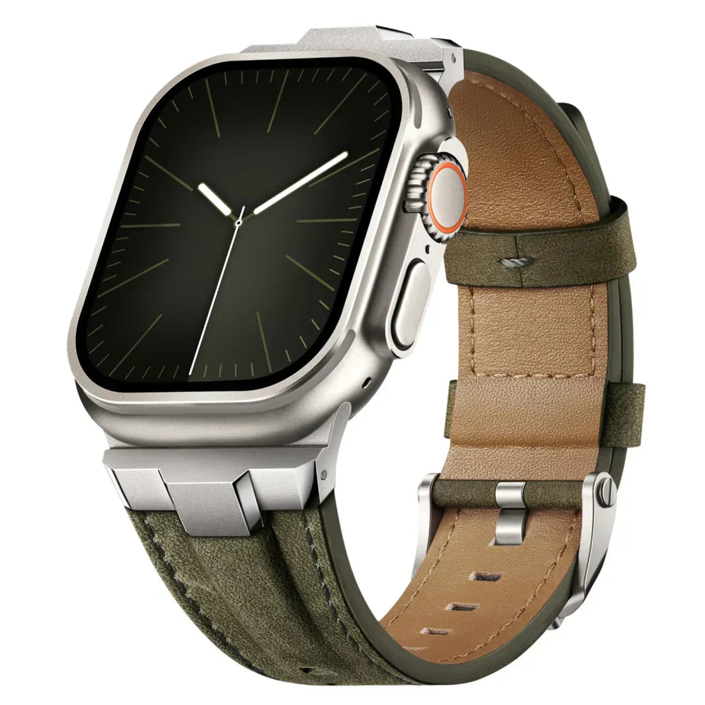 Wayfarer-Lederarmband für die Apple Watch, alltagstaugliches Outdoor-Armband