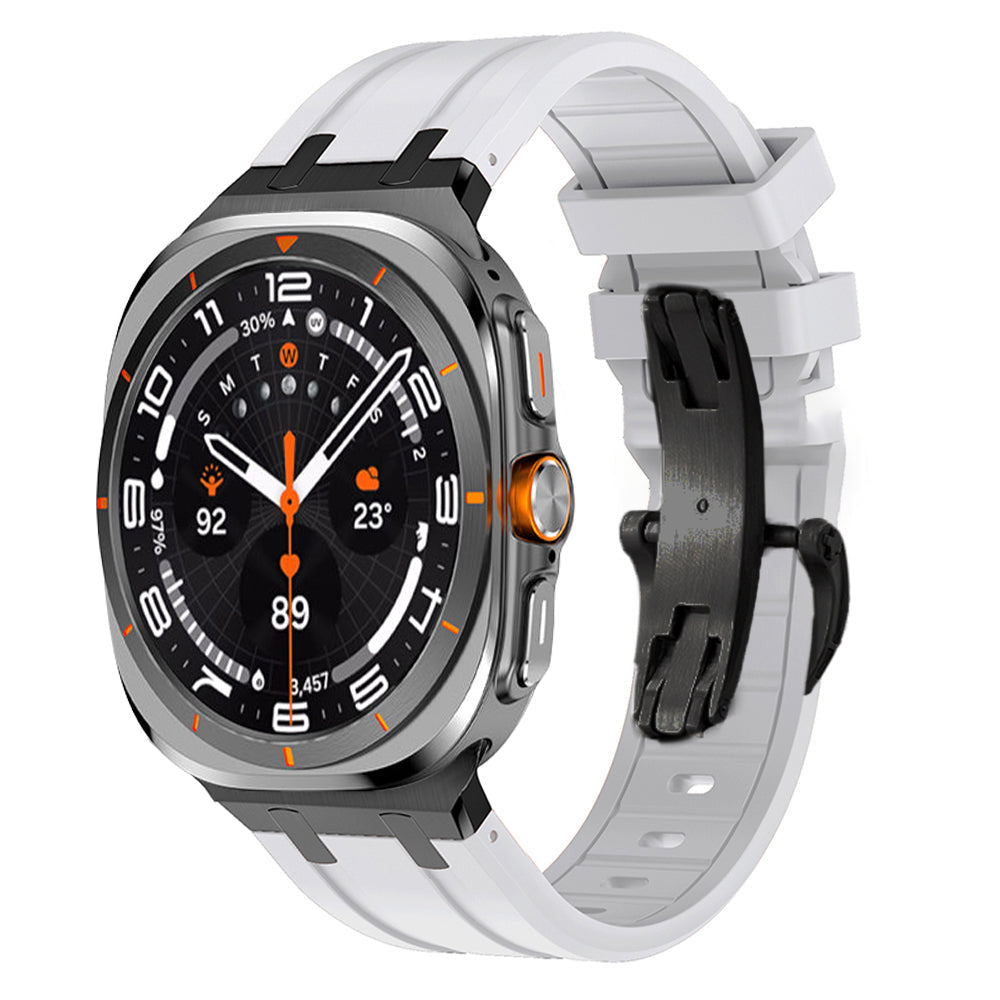 Pásek Samsung Watch Ultra, silný silikonový řemínek Kirrea s přezkou