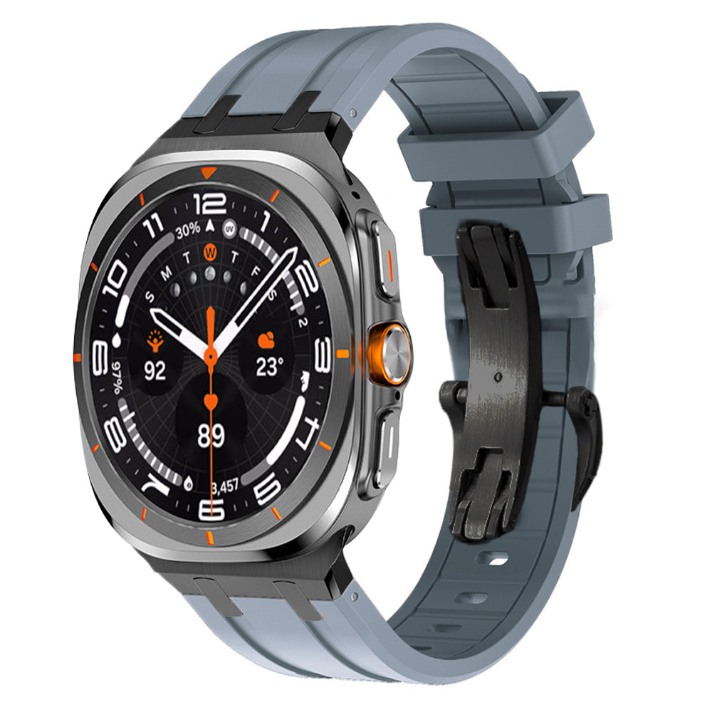Pásek Samsung Watch Ultra, silný silikonový řemínek Kirrea s přezkou