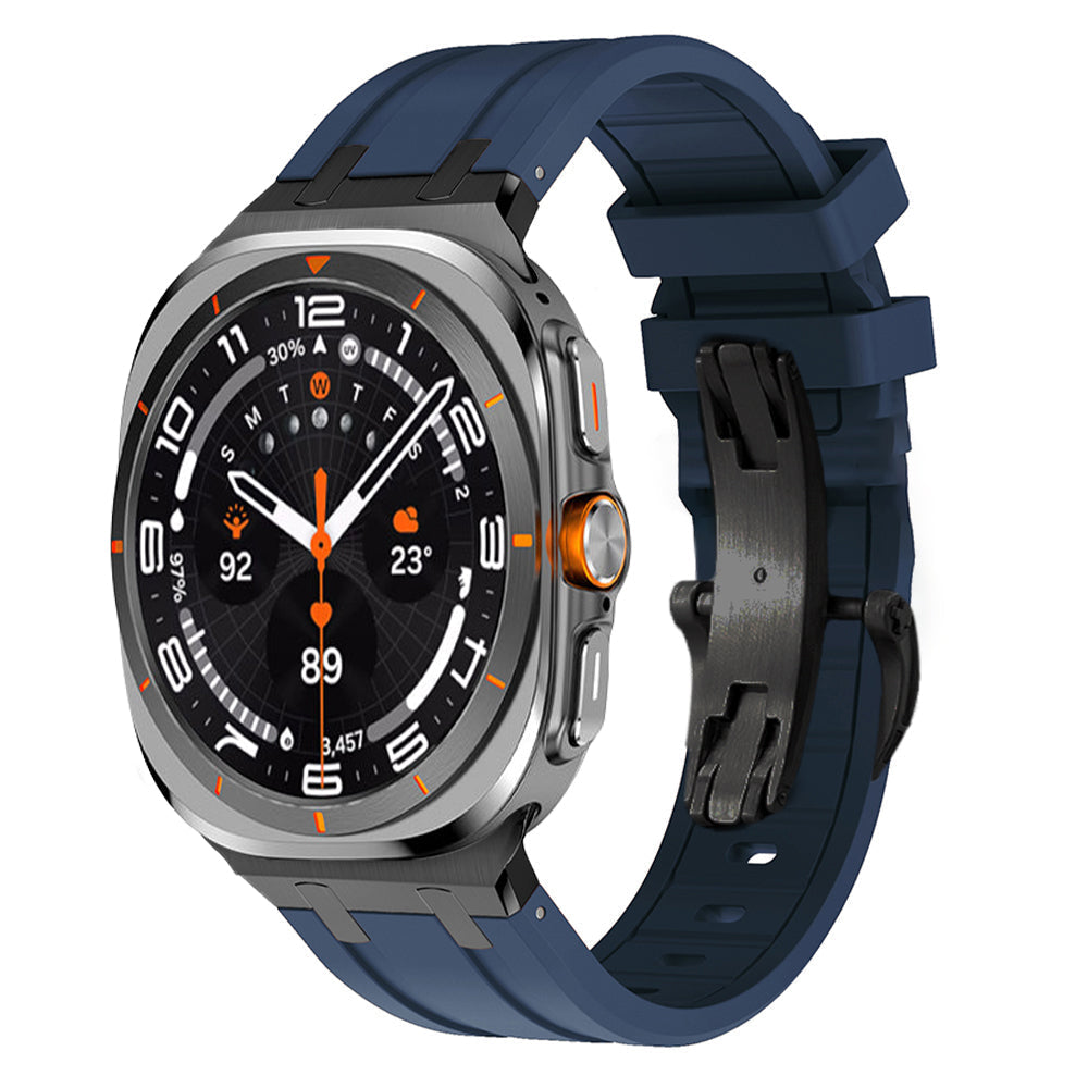 Pásek Samsung Watch Ultra, silný silikonový řemínek Kirrea s přezkou