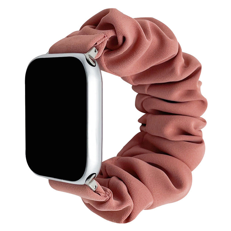 Blød Slip-On Scrunchie-rem til Apple Watch, komfort hele dagen