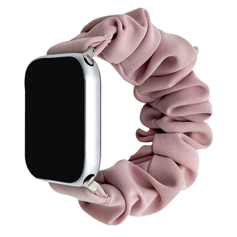 Blød Slip-On Scrunchie-rem til Apple Watch, komfort hele dagen