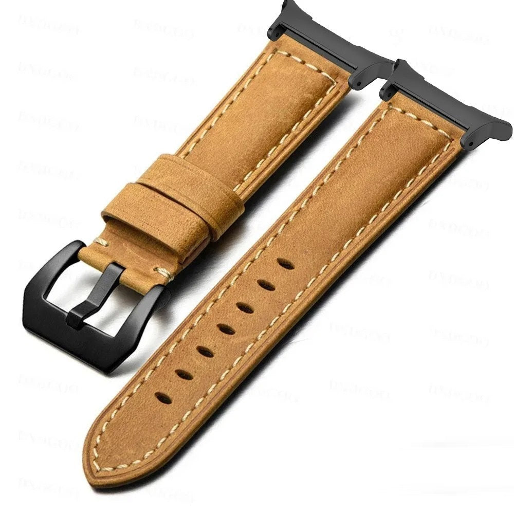 Samsung Galaxy Watch Ultra 47mm Band, Rowen Frosted Vintage Leather