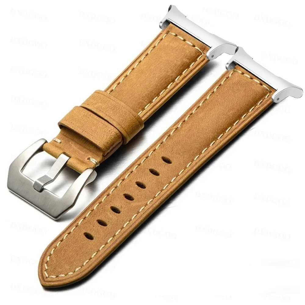 Samsung Galaxy Watch Ultra 47mm Band, Rowen Frosted Vintage Leather