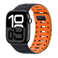 Siliconen sportband voor Apple Watch, verstelbare magnetische sluiting