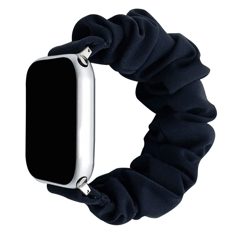 Blød Slip-On Scrunchie-rem til Apple Watch, komfort hele dagen