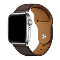 Correia de Loop em Pele Vegana para Apple Watch, Fecho de Pino e Encaixe