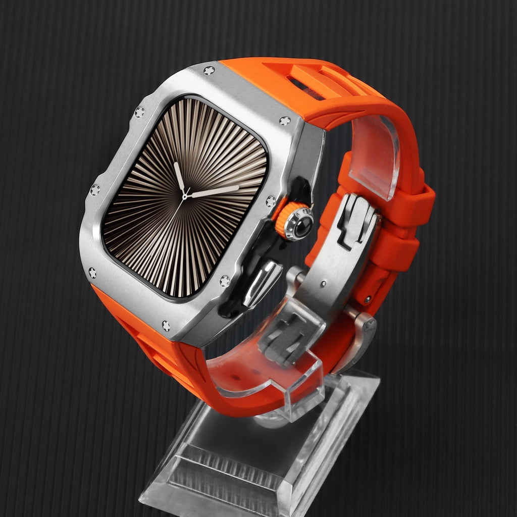 Electroplated Case And Fluoroelastomer Band Set, Apple Watch Ultra 49mm