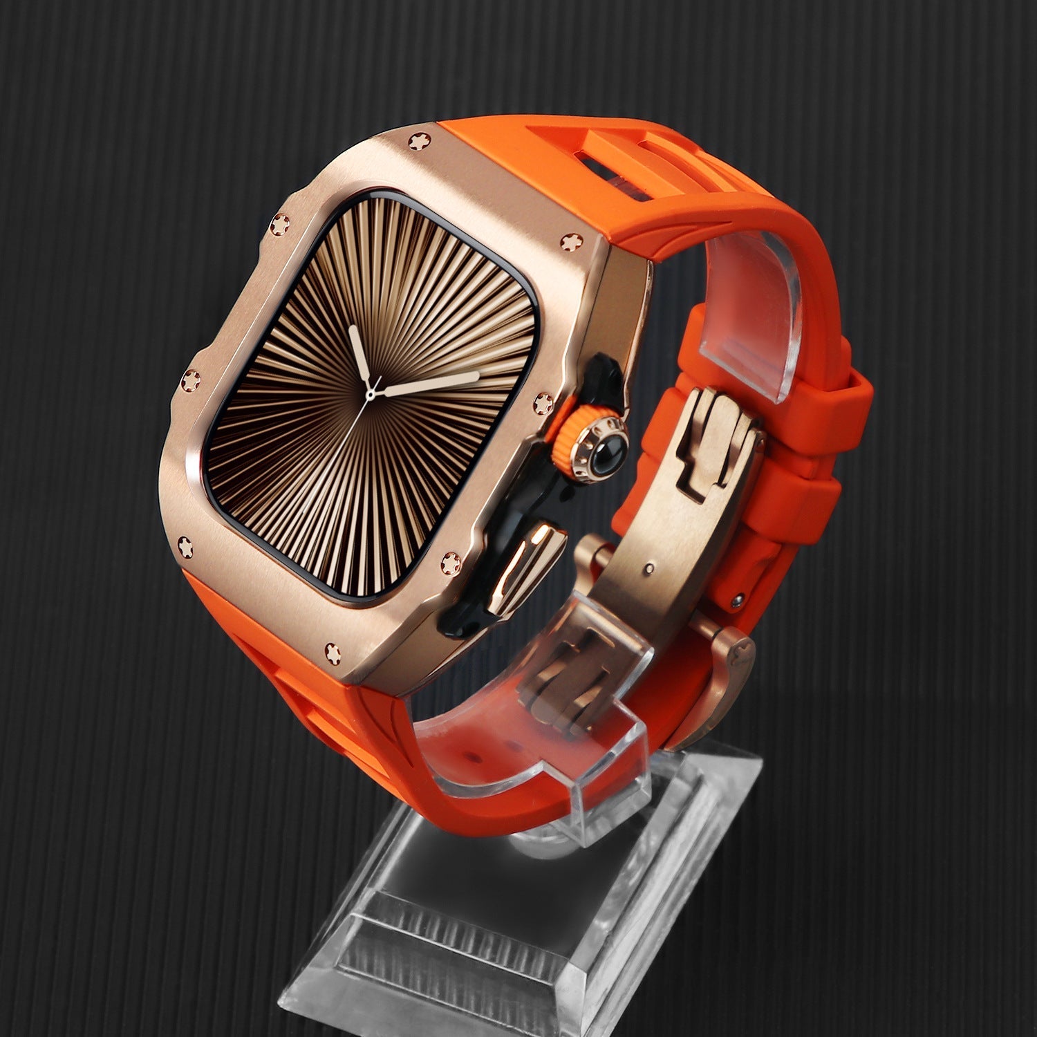 Electroplated Case And Fluoroelastomer Band Set, Apple Watch Ultra 49mm