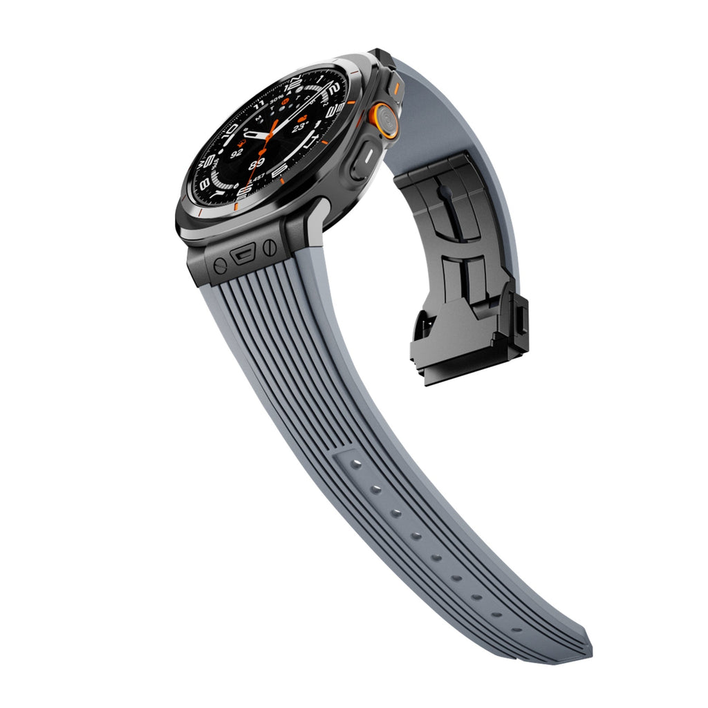 Samsung Watch Ultra silikonerem, Mavero formtilpasset pasform, foldespænde