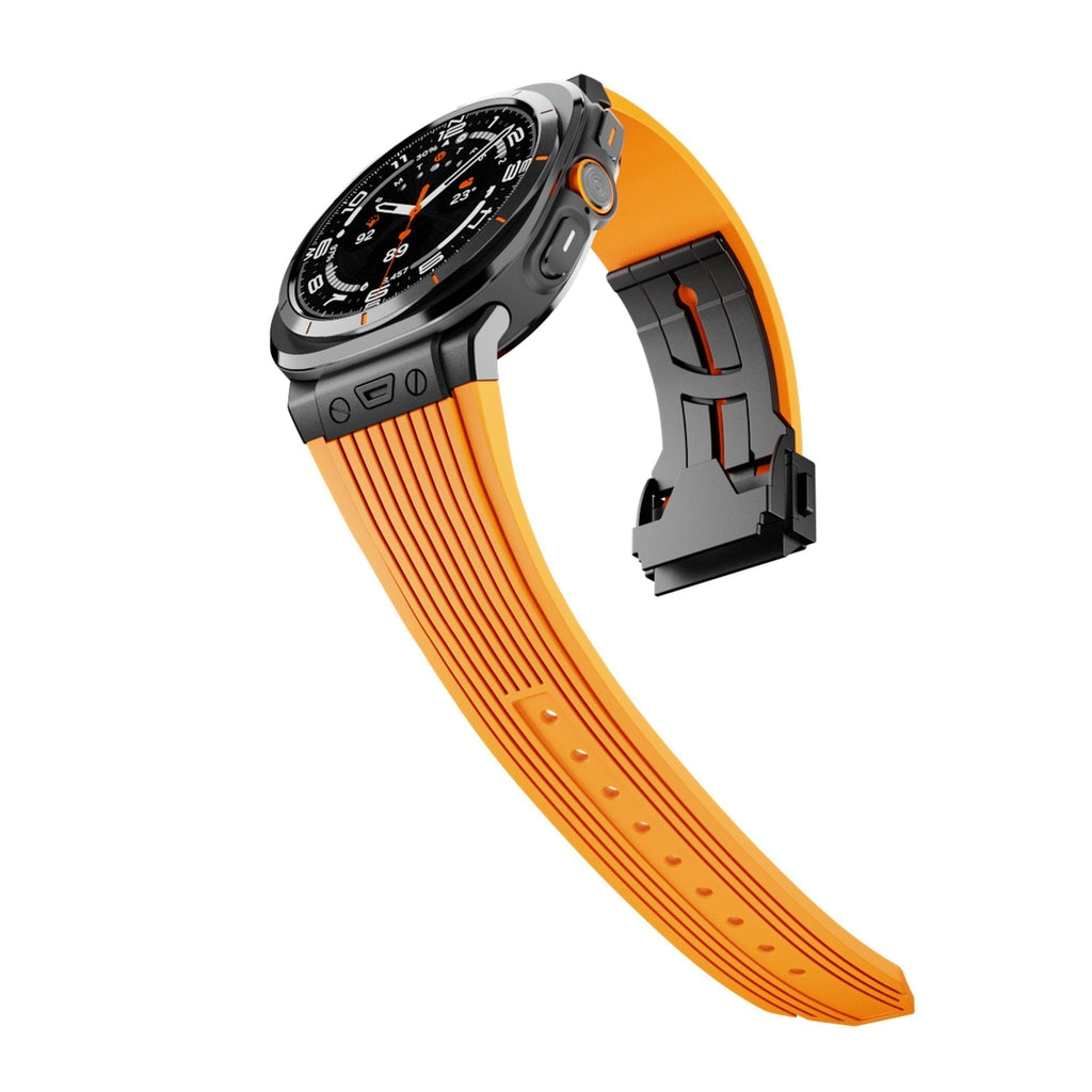 Samsung Watch Ultra silikonerem, Mavero formtilpasset pasform, foldespænde