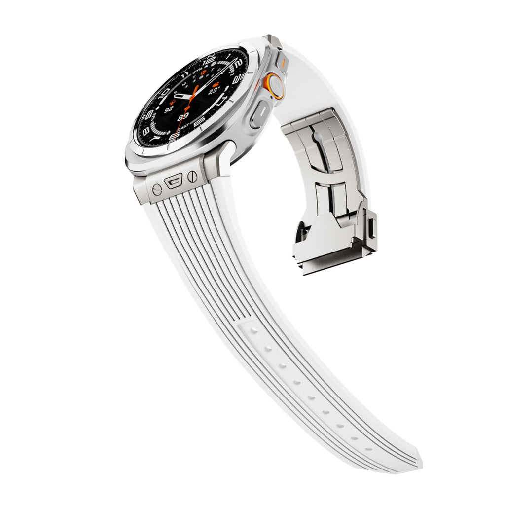 Samsung Watch Ultra silikonerem, Mavero formtilpasset pasform, foldespænde