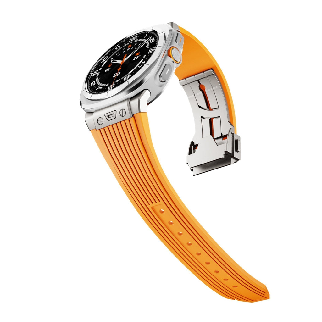 Samsung Watch Ultra silikonerem, Mavero formtilpasset pasform, foldespænde