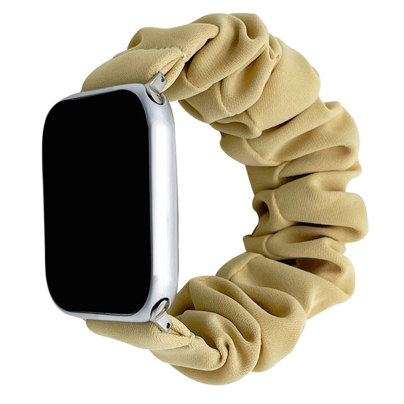Blød Slip-On Scrunchie-rem til Apple Watch, komfort hele dagen