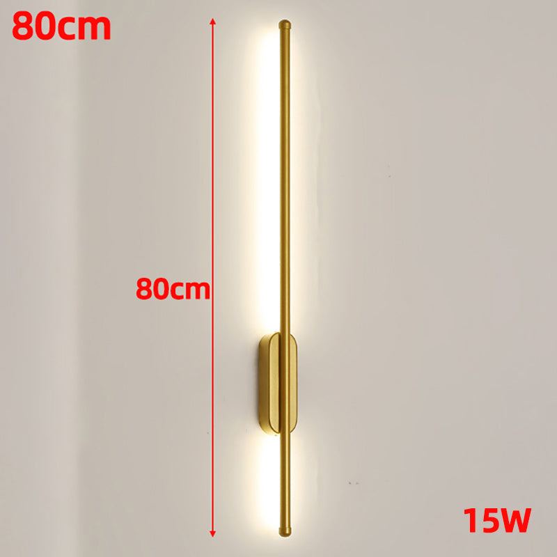 Copper LED Wall Light, Avenir Nordic Design for Living Room and Bedroom