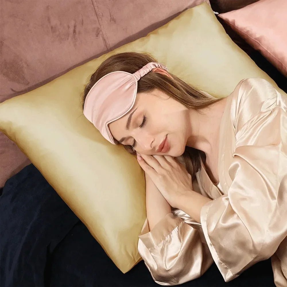 Pure Mulberry Silk Pillowcase for Daily Comfort - Fioriscas