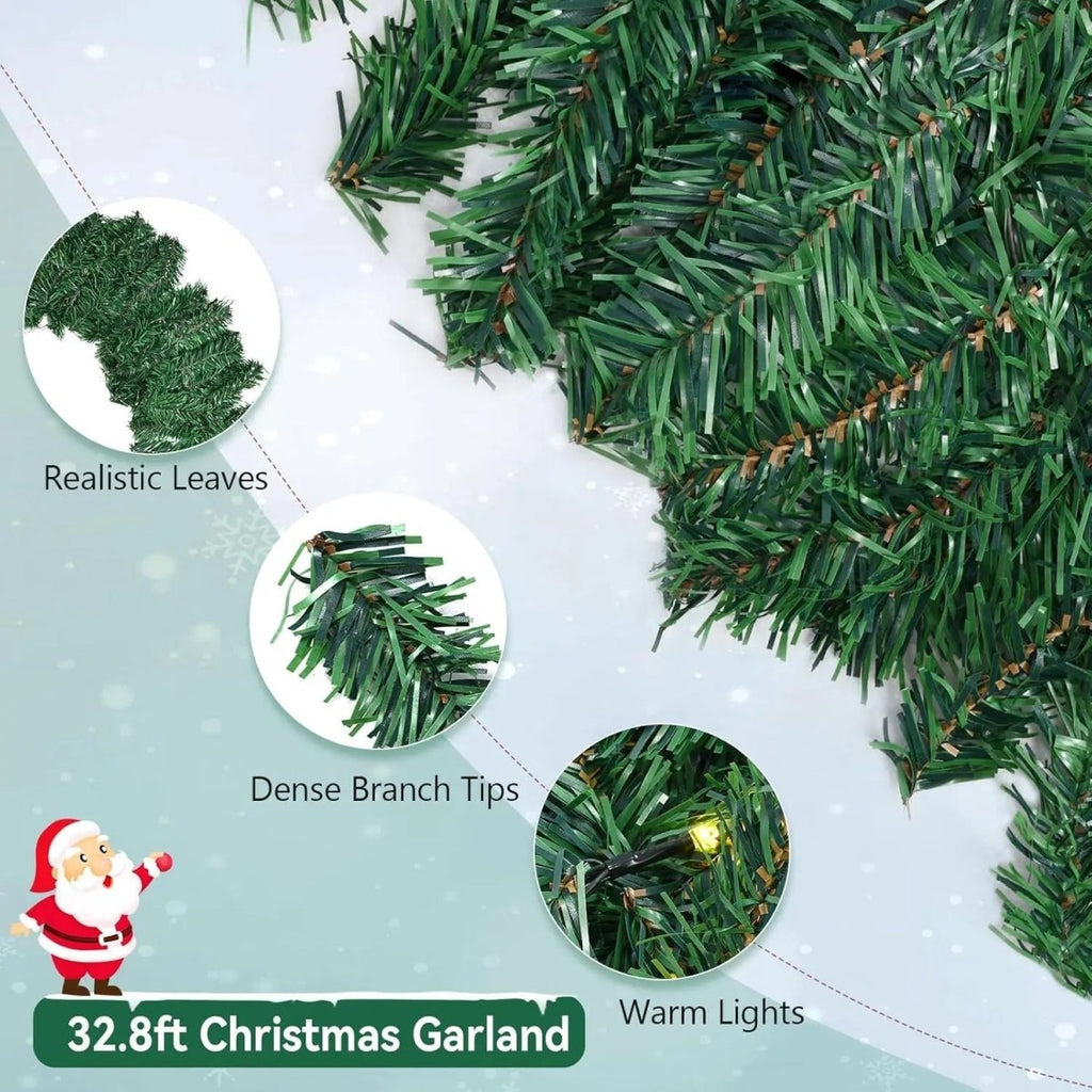 2.7 m LED Decoration with Warm White Light - Fioriscas