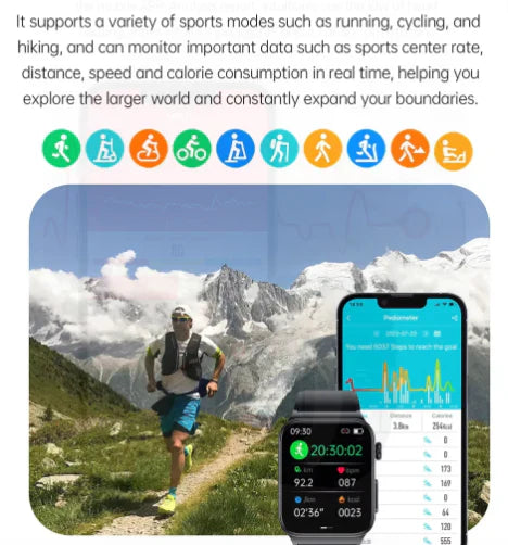 Everyday Wellness Smartwatch With Heart Rate & Sleep Tracking