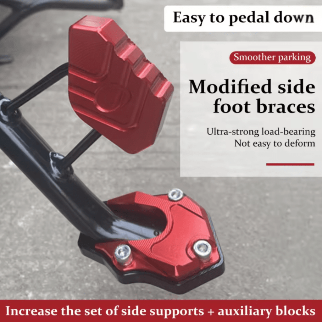 Anti-Sink Motorcycle Stand Pad for Stable Parking - Fioriscas