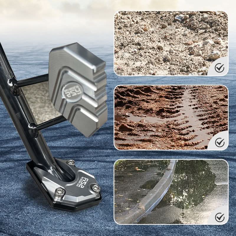 Anti-Sink Motorcycle Stand Pad for Stable Parking - Fioriscas