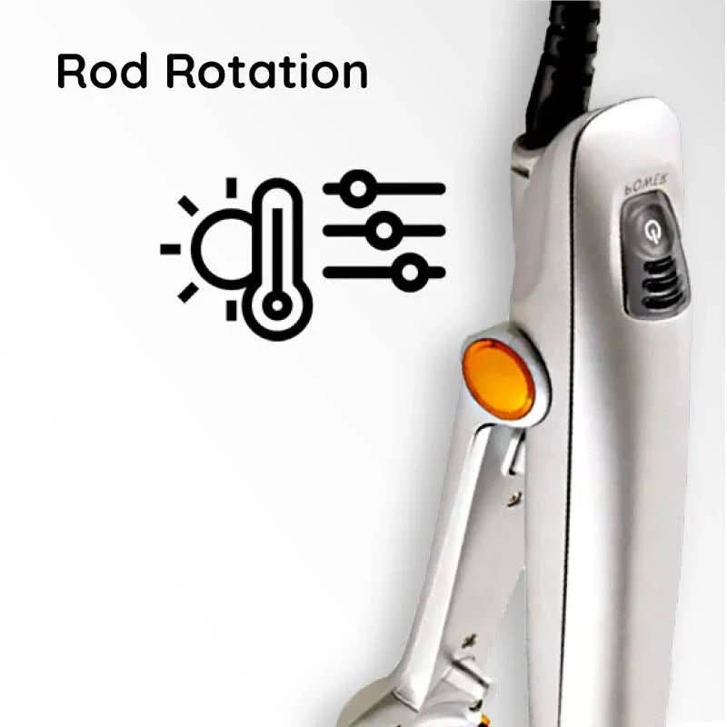 2-in-1 Rotating Hair Brush for Effortless Styling - Fioriscas