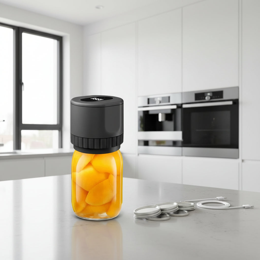 Portable & efficient for bottles, jars and cans - Fioriscas