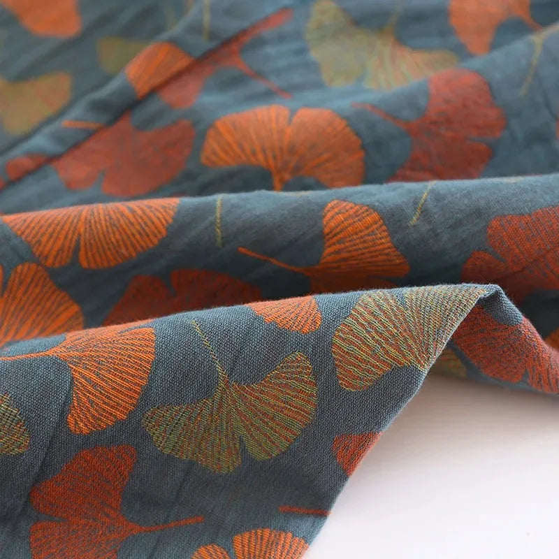 Pyjama Signature I Éclosion de Printemps 100% Crêpe de Coton