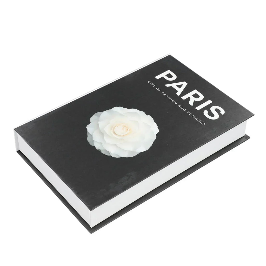 Conjunto de libros falsos Marcelli con almacenamiento oculto, diseños con temática de ciudad