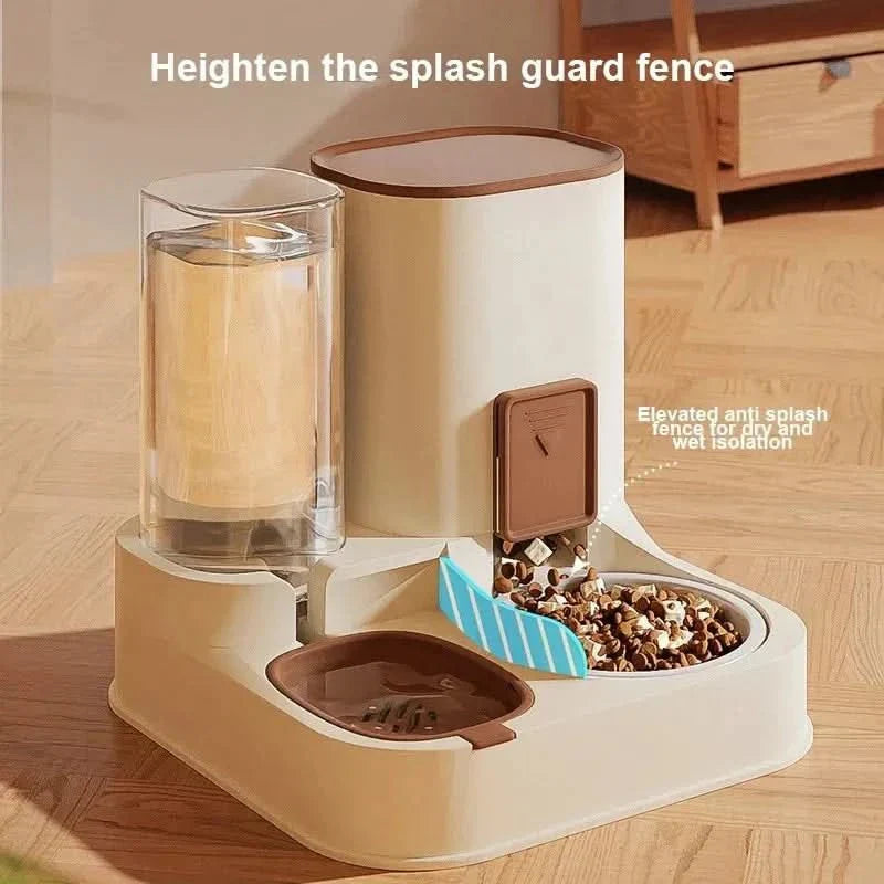 Automatic Food & Water Dispenser for Pets - Fioriscas