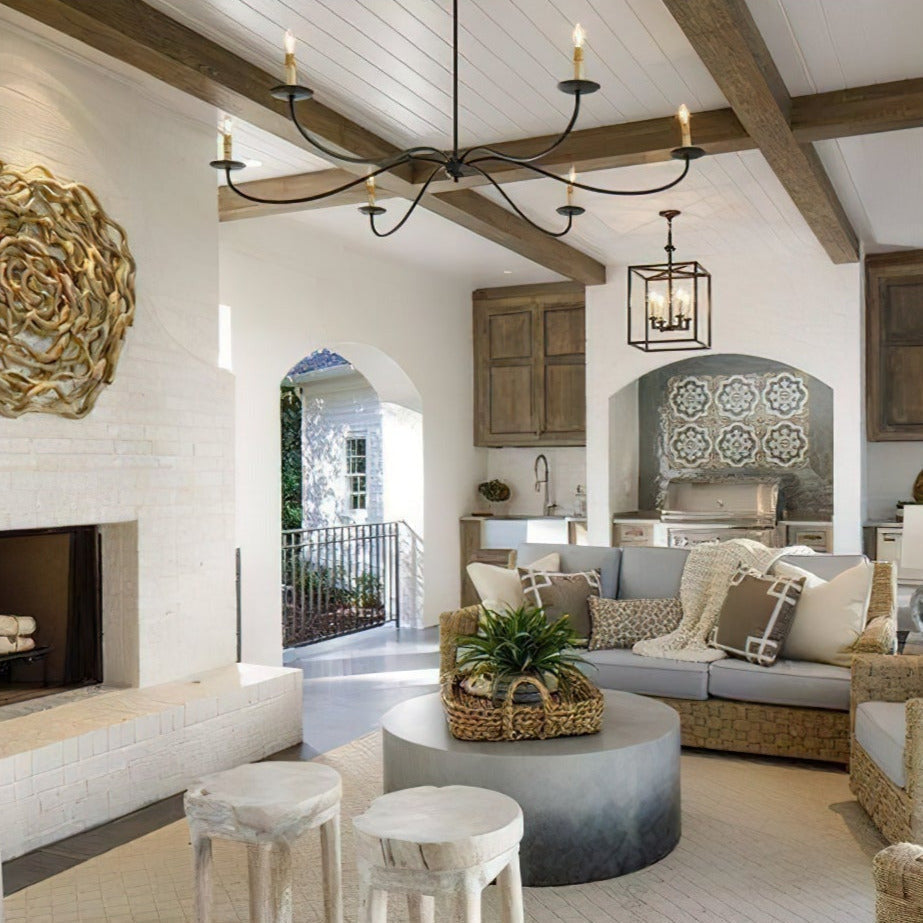Alfred Chandeliers Candle-style Farmhouse | Fioriscas
