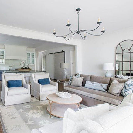 Alfred Chandeliers Candle-style Farmhouse | Fioriscas