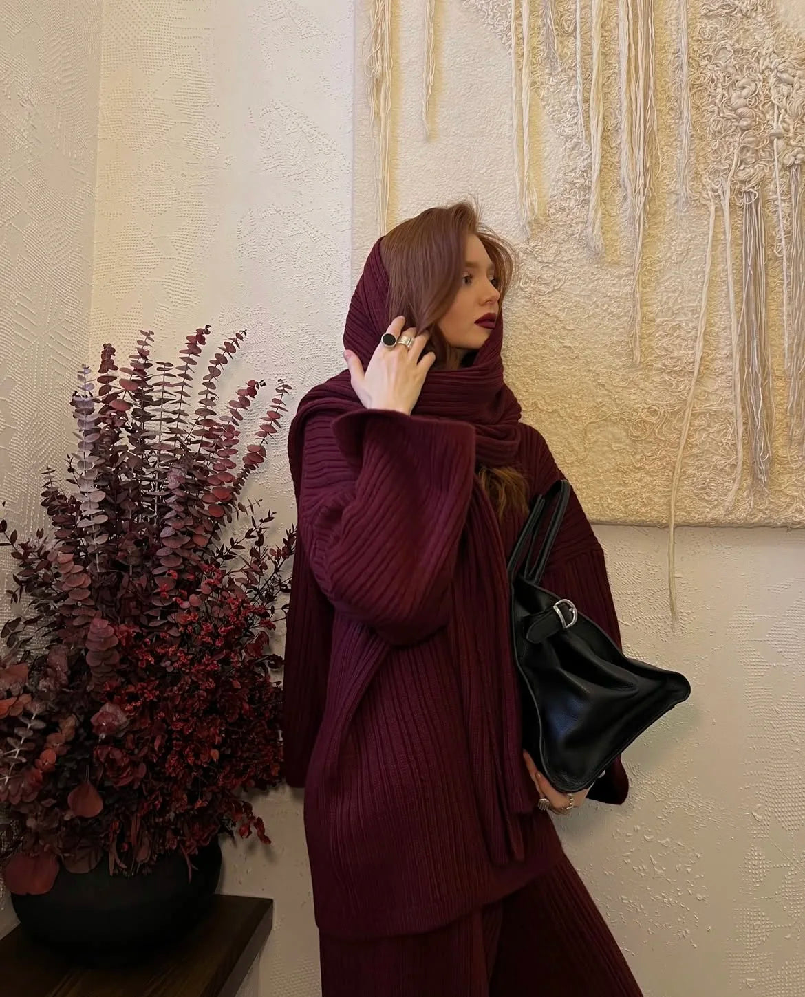 L'Ensemble Trio Hiver | Le Look Complet avec Écharpe