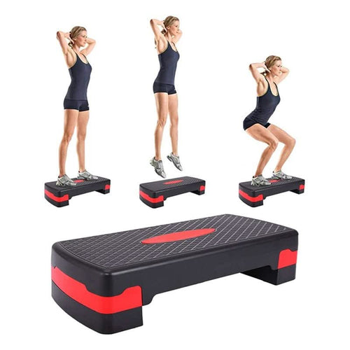 Adjustable fitness stepper for versatile home workouts - Fioriscas