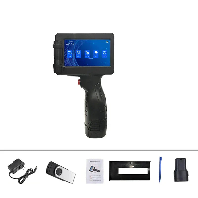 Portable Handheld Inkjet Printer For Boxes, Wood And Metal, LumixJet