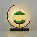 Sand Art Ambient Lamp, TerraGlow Light Sculpture For Calm Rooms