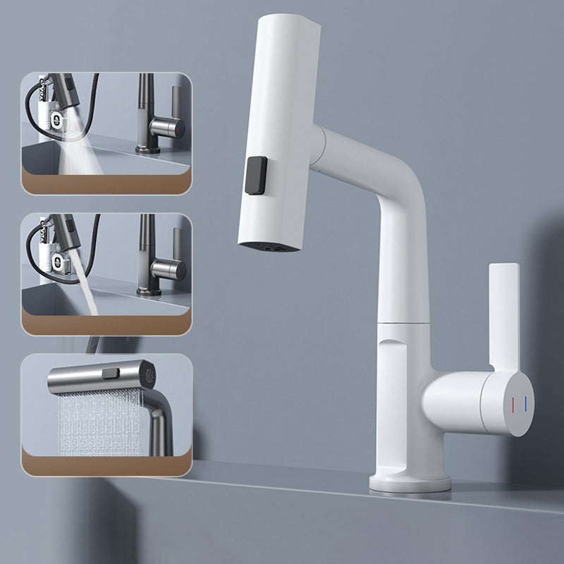 Ausziehbare Küchenarmatur, Aqualine FluxPull mit 60-cm-Schlauch und 360°-Schwenkfunktion