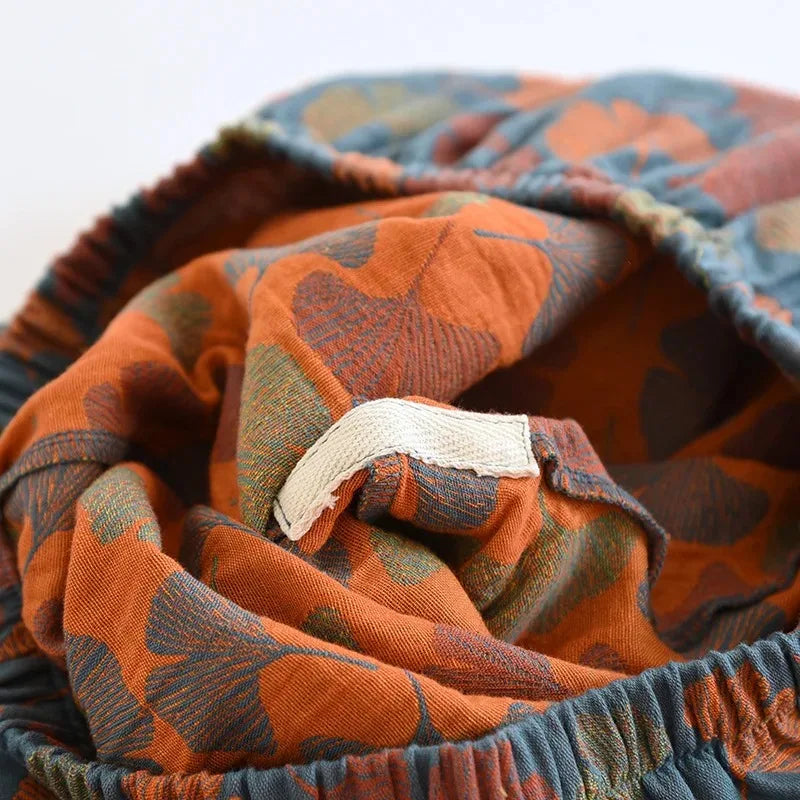 Pyjama Signature I Éclosion de Printemps 100% Crêpe de Coton