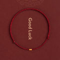 AstraCrest Kabbalah-Inspired Bead Bracelet With Protective Red Thread