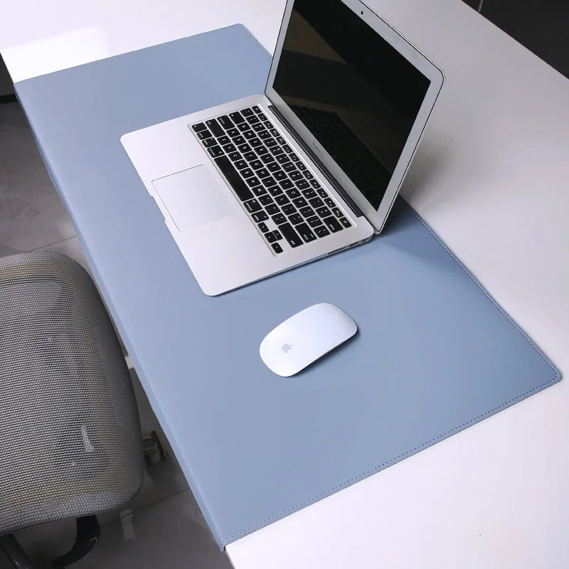 Non-Slip Leather Desk Mat With Wrist And Elbow Cushioning, NovaDesk
